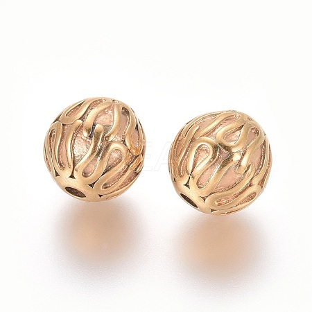 Ion Plating(IP) 304 Stainless Steel Beads STAS-I120-77G-1
