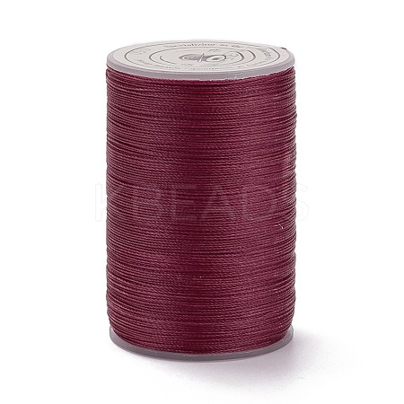 Round Waxed Polyester Thread String YC-D004-02A-050-1