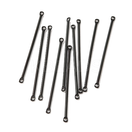 304 Stainless Steel Connector Charms STAS-Q323-04G-B-1