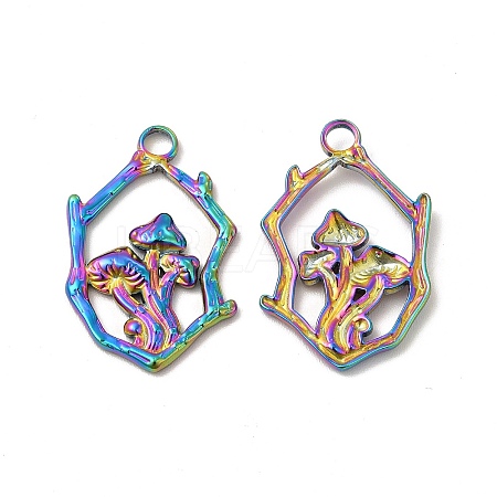 Ion Plating(IP) 304 Stainless Steel Pendants STAS-I671-11MC-1