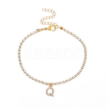 Fashionable and Creative Rhinestone Anklet Bracelets DA6716-17-1