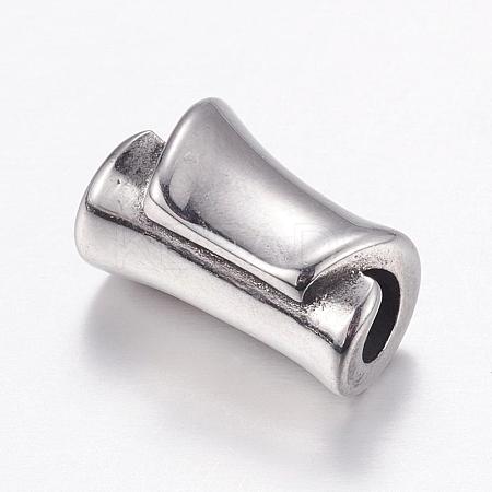 Tarnish Resistant 304 Stainless Steel Beads STAS-P173-140-1