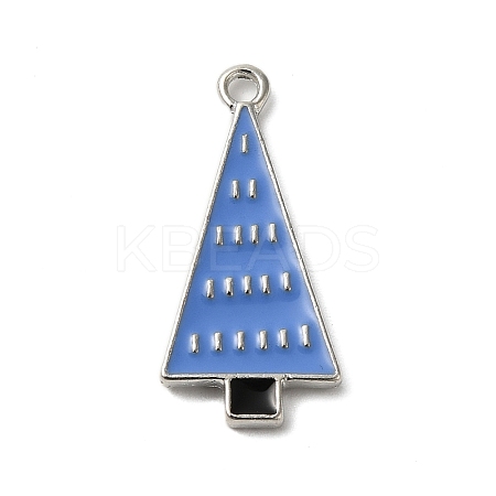 Winter Theme Alloy Enamel Pendants ENAM-M002-05I-P-1