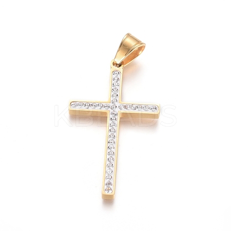 Ion Plating(IP) 304 Stainless Steel Pendants STAS-E485-05G-1
