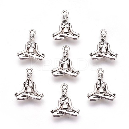 Tibetan Style Alloy Pendants LS-TIBEP-A36593-AS-RS-1