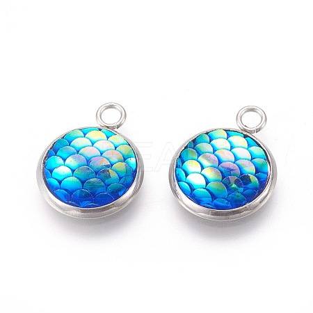 Resin Pendants LS-RESI-L024-06-1