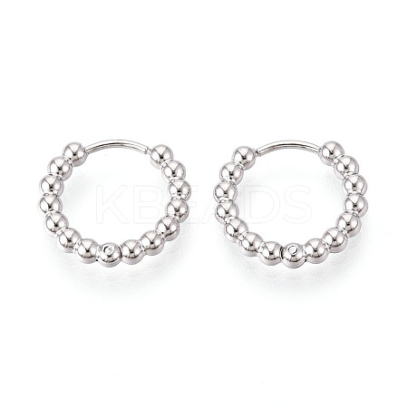 304 Stainless Steel Hoop Earrings for Women EJEW-N059-20P-1