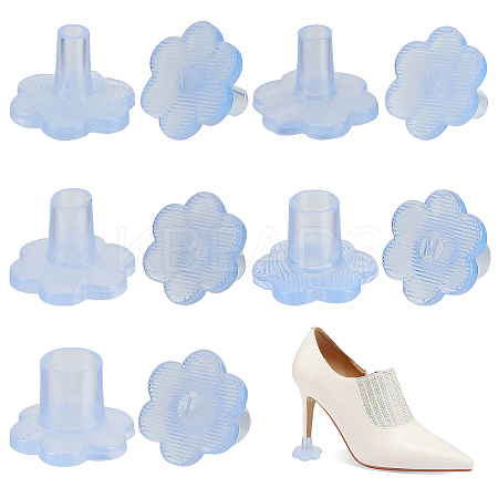 10 Sets 5 Style TPU Plastic High Heel Stoppers Protector AJEW-GF0005-21A-1