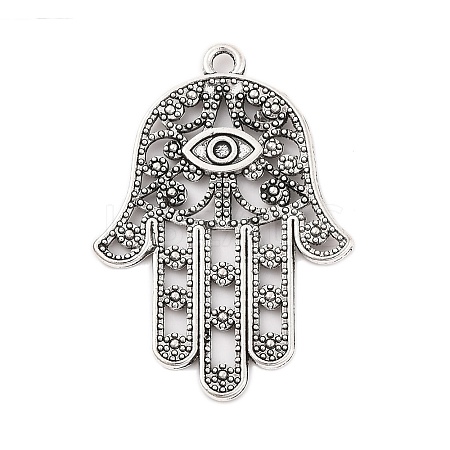 Tibetan Style Alloy Pendants LS-TIBEP-ZN60334-AS-FF-1