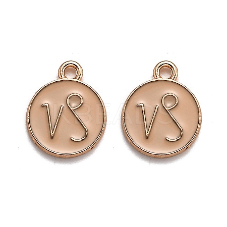 Alloy Enamel Pendants LS-ENAM-S124-01B-10E-1