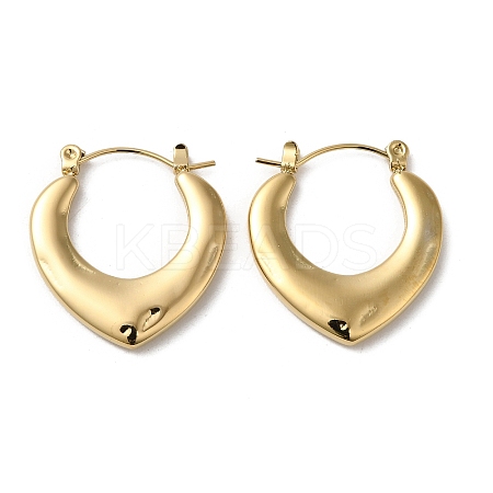 Rack Plating 304 Stainless Steel Hoop Earrings for Women EJEW-Z026-20G-1