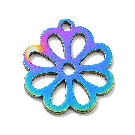 Ion Plating(IP) 201 Stainless Steel Pendants STAS-E176-23M-1