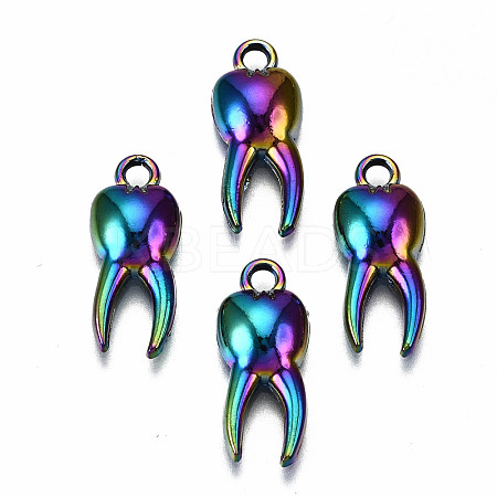 Rainbow Color Alloy Pendants PALLOY-S180-063-RS-1