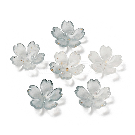 Acrylic Bead Caps OACR-H056-01J-1