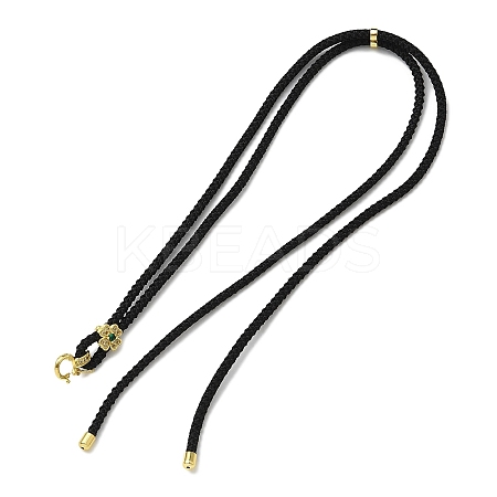 Nylon Cord Necklaces Findings KK-Q019-09G-05-1