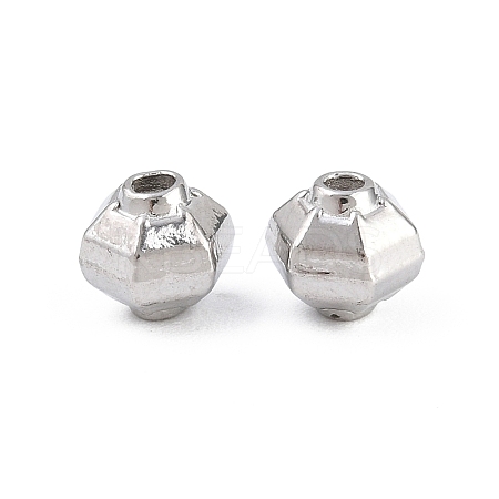 304 Stainless Steel Beads STAS-D394-02N-P-1