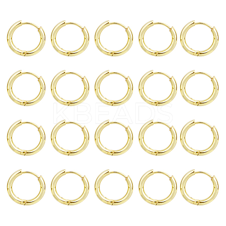 20Pcs Stainless Steel Huggie Hoop Earrings EJEW-DC0001-31-1