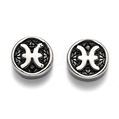 304 Stainless Steel Beads STAS-J033-01K-1