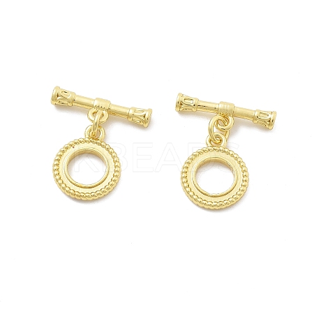 Brass Toggle Clasps LS-KK-A223-34G-1
