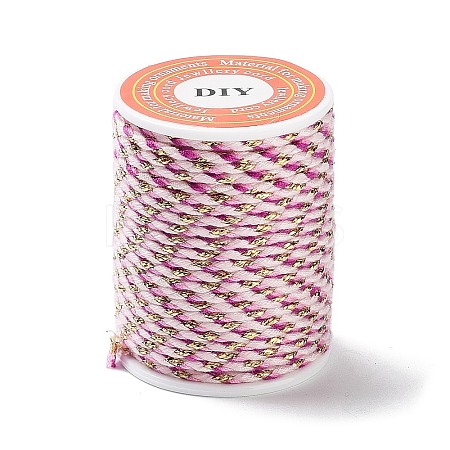 4-Ply Polycotton Cord with Metallic Thread OCOR-Z003-D113-1