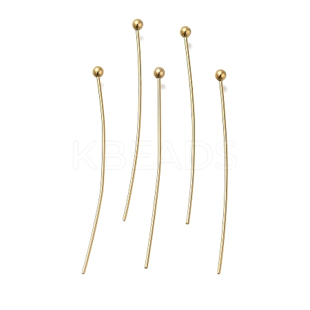 Brass Ball Head Pins KK-H502-03O-G-1