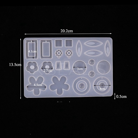 Pendants Food Grade Silicone Mold PW-WG15607-05-1