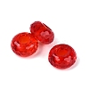 Transparent Glass European Beads GPDL-Q024-14mm-A07-1