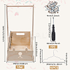 Car Shaped Wooden Baby Shower Closet Crates ODIS-UN0001-20-2