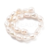 Natural Cultured Freshwater Pearl Beads Strands PEAR-P062-28I-3