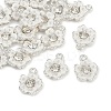 Alloy Enamel with Crystal Rhinestone Charms FIND-G093-01P-01-1