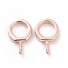 925 Sterling Silver Screw Eye Peg Bails X-STER-D035-42RG-2