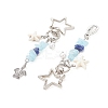 Ocean Alloy Pendant Decorations HJEW-JM04838-2