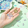 100Pcs 5 Colors  Fish Handmade Glass Beads GLAA-SC0002-80C-4