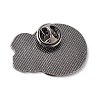 Spaceman with Moon Enamel Pin JEWB-P008-B02-2