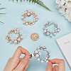 4Pcs 2 Colors Alloy Rhinestone Shoe Decorations FIND-GF0006-59-3