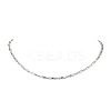 Non-Tarnish 304 Stainless Steel Bar Link Chain Necklaces NJEW-JN04927-02-1