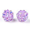 Resin Rhinestone Beads RESI-S256-12mm-SAB21-3