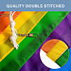 Polyester Windsock Streamer Flag HJEW-WH0100-001-4