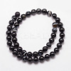 Natural Black Agate Bead Strands LS-G-K166-13-10mm-05-2