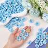 Polyester Rhinestones Flower for Ornament Appliques DIY Wedding FIND-WH20001-76A-3