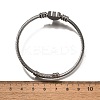 Tarnish Resistant 316 Surgical Stainless Steel Torque Bangles BJEW-D437-A37-P-6
