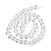 Synthetic Moonstone Beads Strands G-E573-02B-14-3