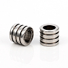 Non-Tarnish 201 Stainless Steel European Beads LS-STAS-I149-33B-3