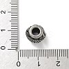 304 Stainless Steel European Beads STAS-H238-09C-AS-3
