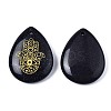 Natural & Synthetic Gemstone Pendants G-T122-73-5