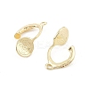 Brass Clip-on Earring Findings LS-KK-K371-27A-G-2