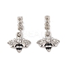 Rack Plating Alloy Crystal Rhinestone European Dangle Charms FIND-C055-26P-1