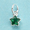 925 Sterling Silver Birthstone Charms STER-G035-01C-02-1