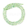 Natural Prehnite Beads Strands G-D0003-A99-3