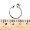 Brass Rotating Cuff Rings for Women RJEW-C132-02P-2